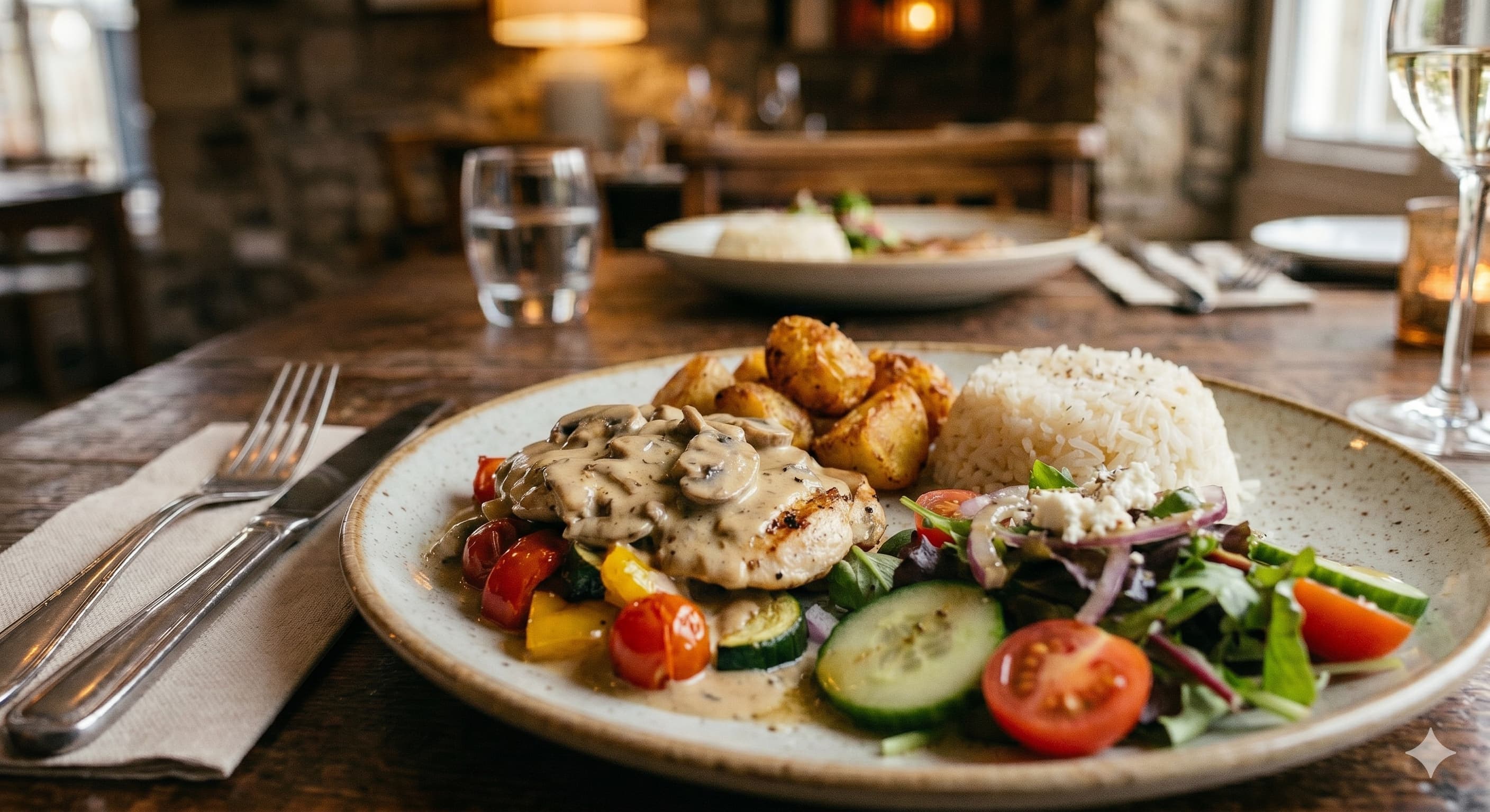 Chicken and Mushroom 